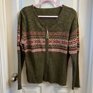 Long sleeve sweater